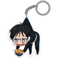 Katsuki Yuri Pinched Keychain