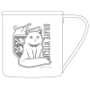 Georgette Stainless Mug Cup