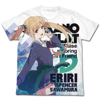 Eriri Sawamura Spencer Full Graphic T-Shirt (White)