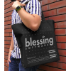 Blessing Software Large Tote Bag (Black)