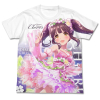 Ogata Chieri Dream Color Clover Full Graphic T-Shirt (White)