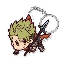 Red Rider Acrylic Pinched Keychain