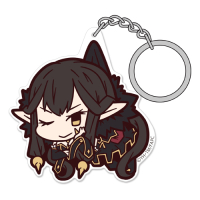 Red Assassin Acrylic Pinched Keychain
