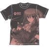 Natsume Rin All Print T-Shirt (Charcoal)