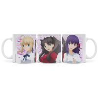 Sakura & Rin & Saber Full Colour Mug