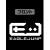 Eagle JUMP Hooded Windbreaker (BlackxWhite)