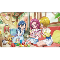 Character Rubber Mat (ENR-028 HUGtto! PreCure B)