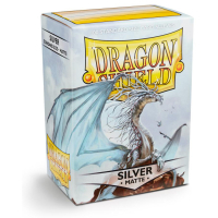 Dragon Shield Sleeves (Standard Matte - Silver)