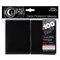 PRO-Matte Eclipse Deck Protector Sleeves (100ct - Black)