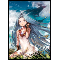 Chara Sleeve Matte No.MT498 (Girl in Blue Lyria)