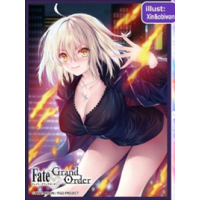 Chara Sleeve Matte No.MT600 (Avenger / Jeanne d'Arc (Alter) Illustration by Xin & Obiwan)