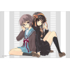 Rubber Mat Collection Vol.307 (Haruhi & Nagato)