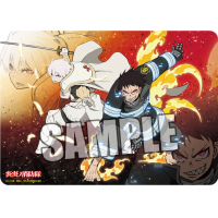 Character Rubber Mat (Shinra & Sho)