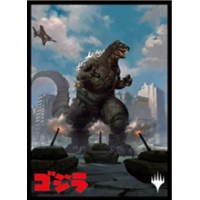 Players Card Sleeve (MTGS-140 Ikoria: Lair of Behemoths Godzilla, Primeval Champion)