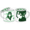 Nakano Azusa Mug with Lid