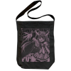 Cure Happy Shoulder Tote Bag (Black)