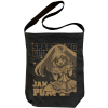 Cure Peace Shoulder Tote Bag (Black)