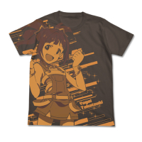 Takatsuki Yayoi All Print T-Shirt (Charcoal)