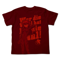 Asuka Langley New Movie T-Shirt (Burgundy)