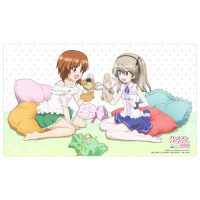 Original Illustration Rubber Mat (Nishizumi Miho & Shimada Alice Boko Puppet)