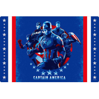 Rubber Mat Collection V2 Vol.599 (Captain America)