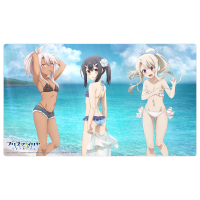 Original Illustration Rubber Mat (Illya & Miyu & Chloe / Swimwear)