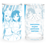 Chihaya, Makoto, Miki, Takane Glass Cup
