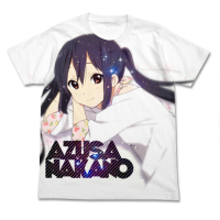 Nakano Azusa Full Graphic T-Shirt (White)