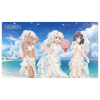 Original Illustration Rubber Mat (Illya & Miyu & Chloe / Wedding Swimwear)