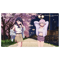 Original Illustration Rubber Mat (Rikka & Akane / Cherry Blossoms at Night Date)