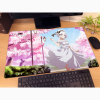 Original Illustration Rubber Mat (Siesta / Cherry Blossom)