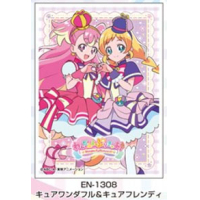 Character Sleeve EN-1308 (Cure Wonderful & Cure Friendy)