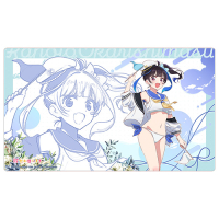 Original Illustration Rubber Mat (Yaemori Mini / Marine Sailor Swimwear)