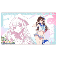 Original Illustration Rubber Mat (Mizuhara Chizuru / Marine Sailor Swimwear)