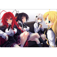 Rubber Mat Collection V2 Vol. 1509 (Rias & Asia & Akeno & Koneko)