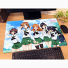 Original Illustration Rubber Mat (Team Ankou / School Uniform)