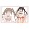 Curtain Tamashii's Original Illustration Rubber Mat (Tokisaki Kurumi / Swimwear Dress)