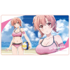 Original Illustration Rubber Mat (Yui (Beach Volleyball))