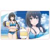 Original Illustration Rubber Mat (Yukino (Beach Volleyball))