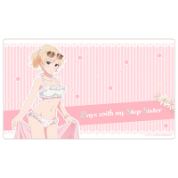 Original Illustration Rubber Mat (Ayase Saki / Swimwear)