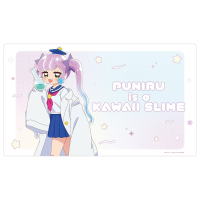 Original Illustration Rubber Mat (Oversized Sleeve White Coat Kawaii Puniru)