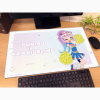 Original Illustration Rubber Mat (Cheerleader Kawaii Puniru)