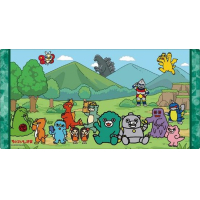 Rubber Mat Collection V2 Vol. 1785 (Chibi Godzilla Raids Again)