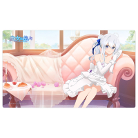 Original Illustration Rubber Mat (Elaina / Ball)