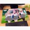 Original Illustration Rubber Mat (School Uniform)