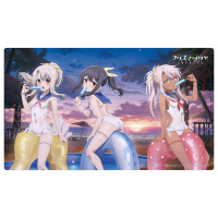 Original Illustration Rubber Mat (Illya & Miyu & Chloe / Sailor Swimwear)