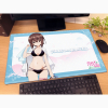 Original Illustration Rubber Mat (Nishizumi Maho / Resort Swimwear)