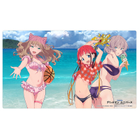 Original Illustration Rubber Mat (Minami Yume & Asukagawa Chise & Mujina / Swimwear)