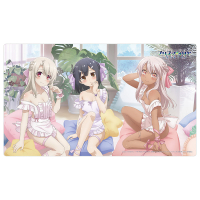 Original Illustration Rubber Mat (Illya & Miyu & Chloe / Apron)