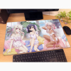 Original Illustration Rubber Mat (Illya & Miyu & Chloe / Apron)